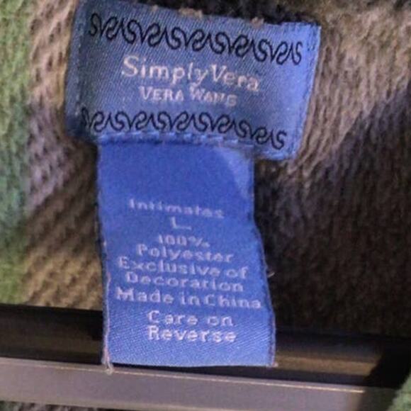 Simply Vera Intimates pajama top L - Picture 4 of 10